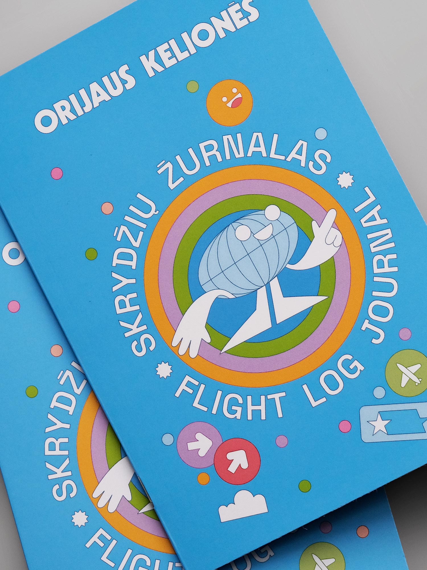 Skrydžių žurnalas vaikams