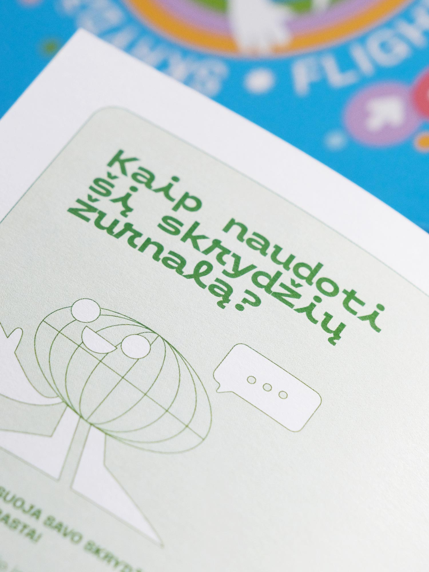 Skrydžių žurnalas vaikams