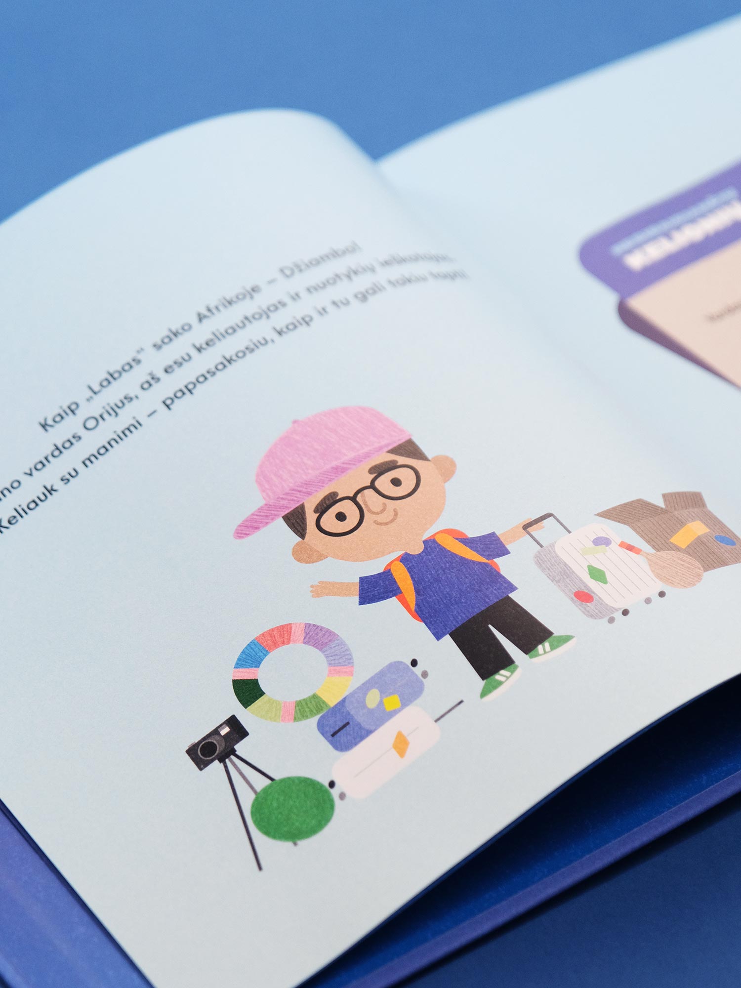 Knyga vaikams - Kaip tapti keliautoju