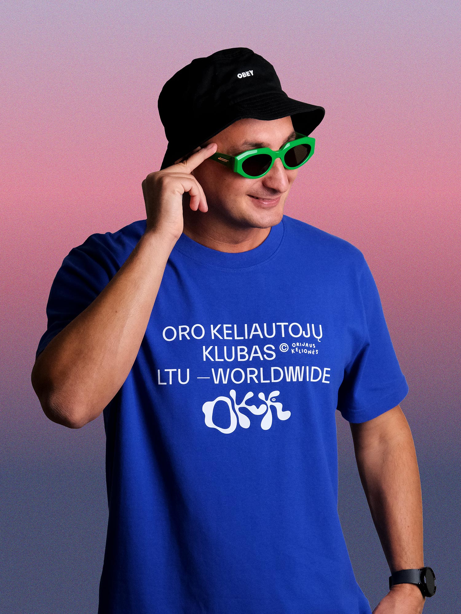 Marškinėliai – Oro Keliautojų Klubas