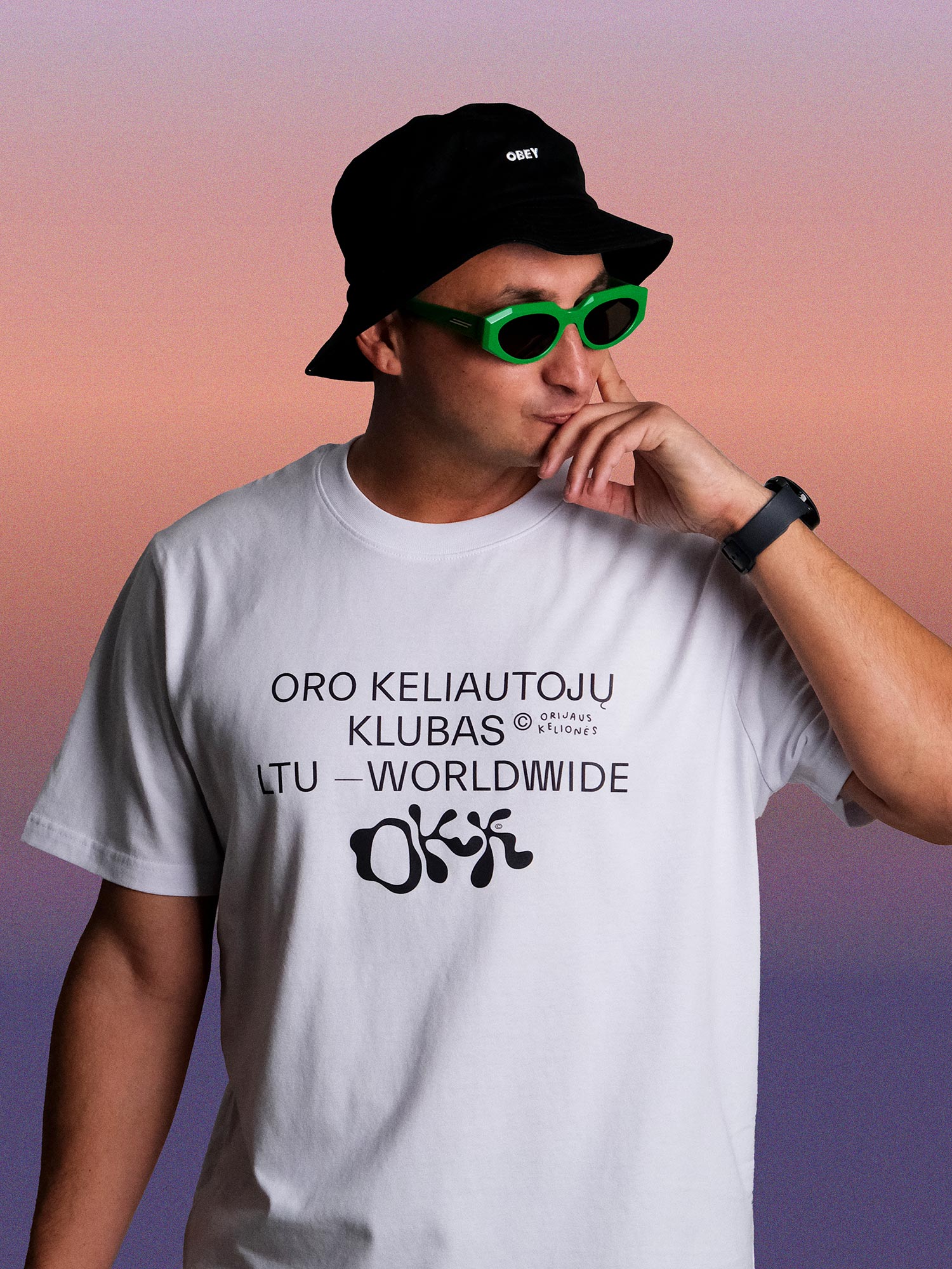 Marškinėliai – Oro Keliautojų Klubas