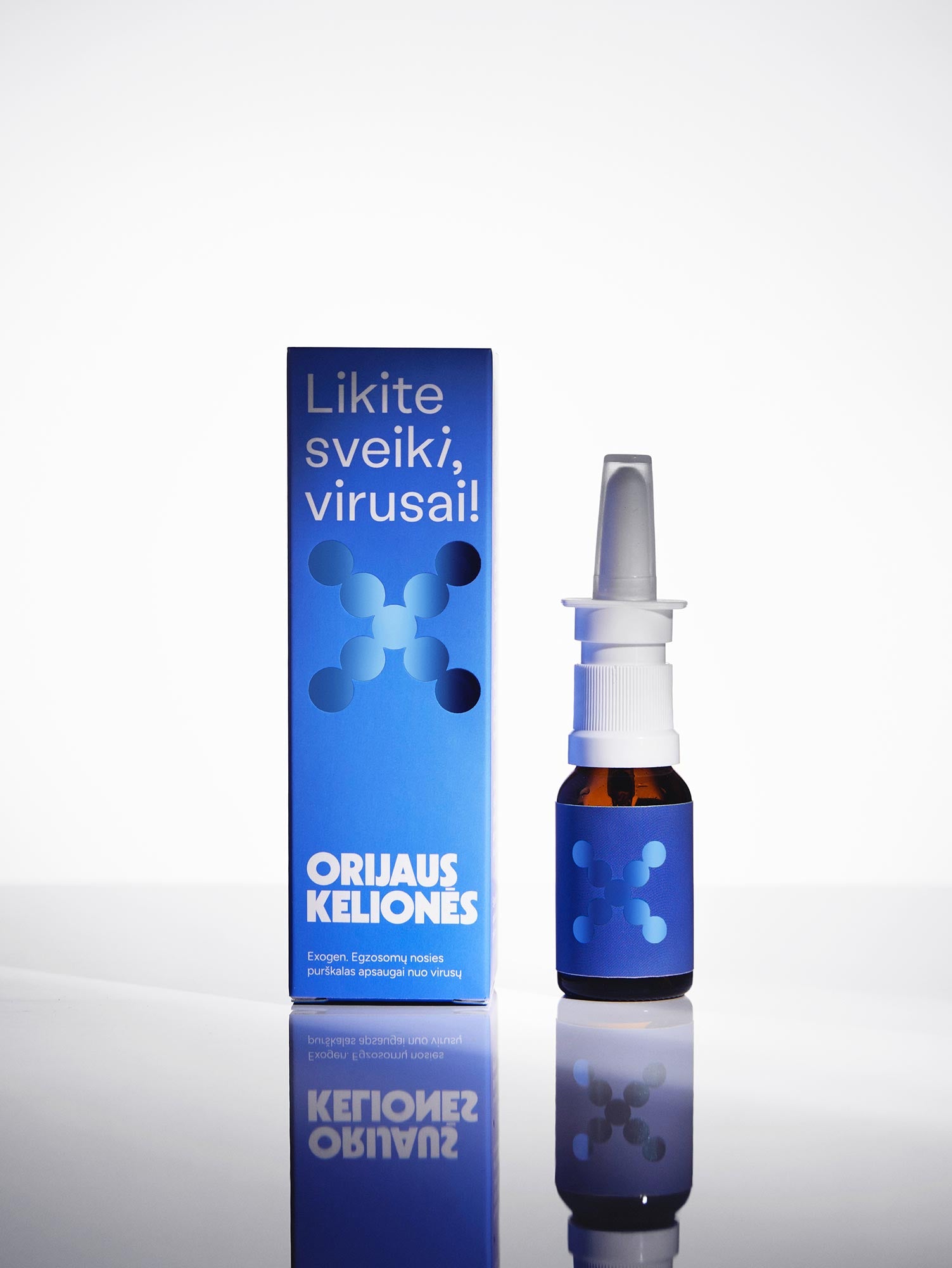 KELIONIŲ APSAUGA NUO VIRUSŲ. Exogen nosies purškalas (15ml)