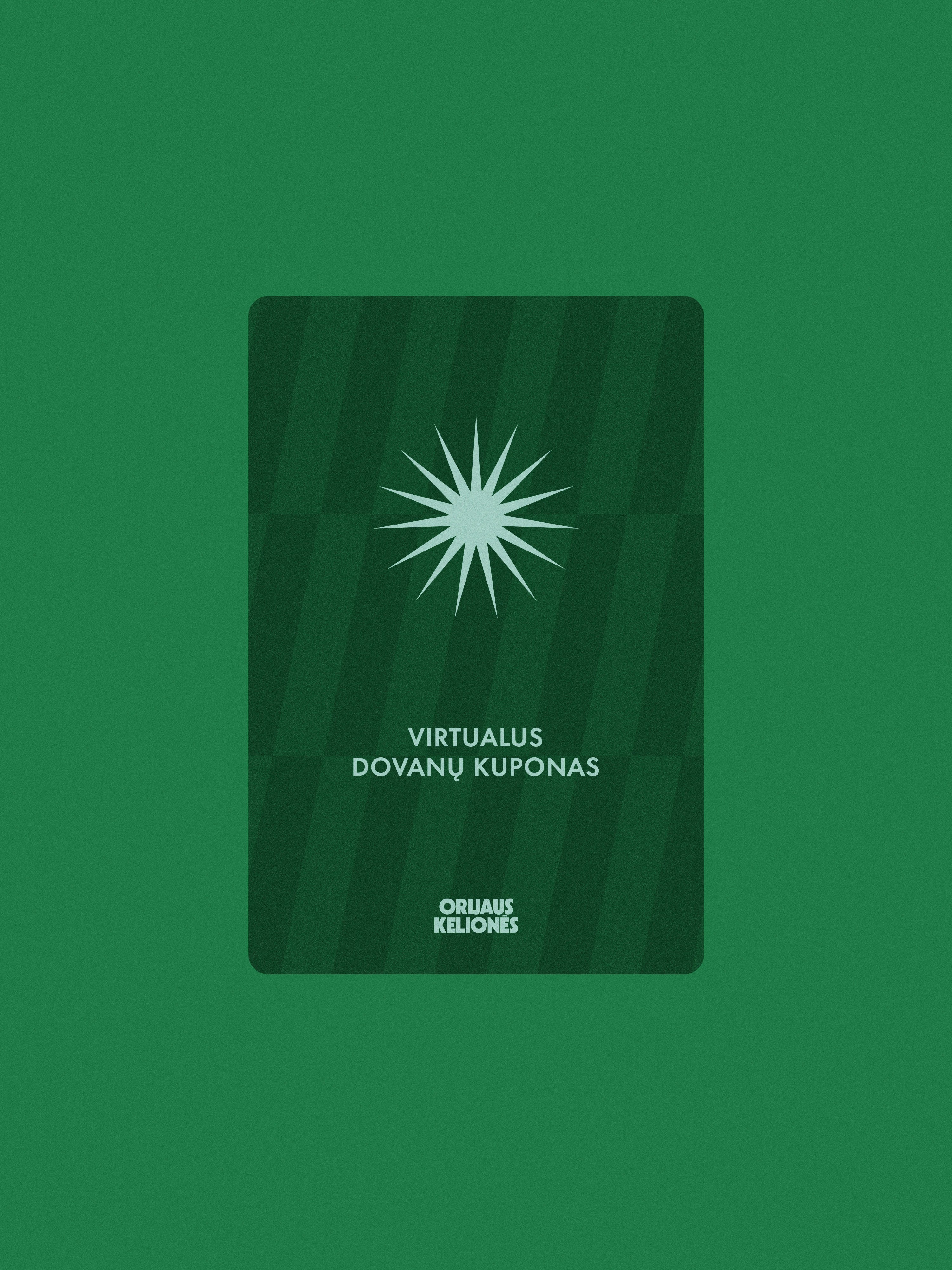 Orijaus Kelionės - Dovanų Kuponas