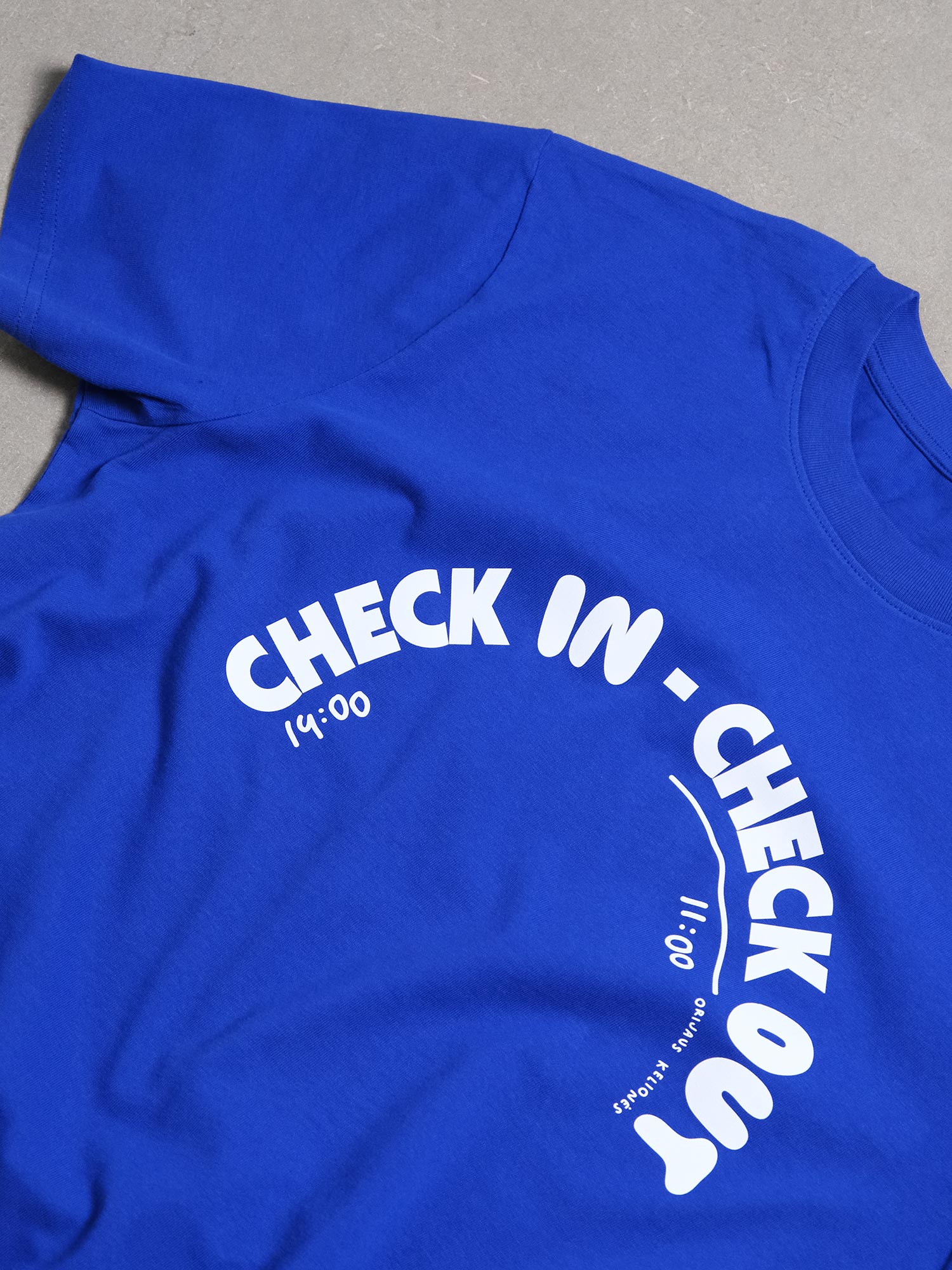 Marškinėliai – Check In Check Out