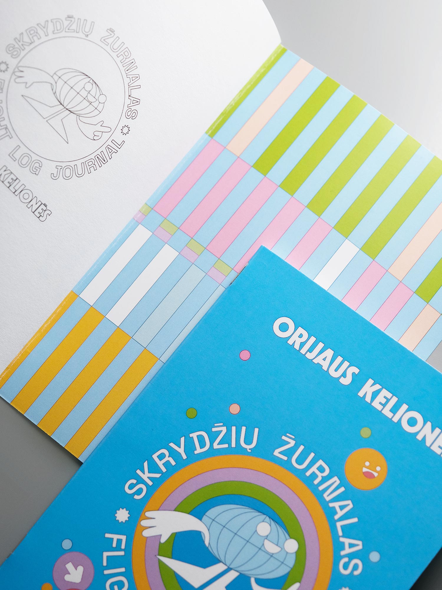 Skrydžių žurnalas vaikams